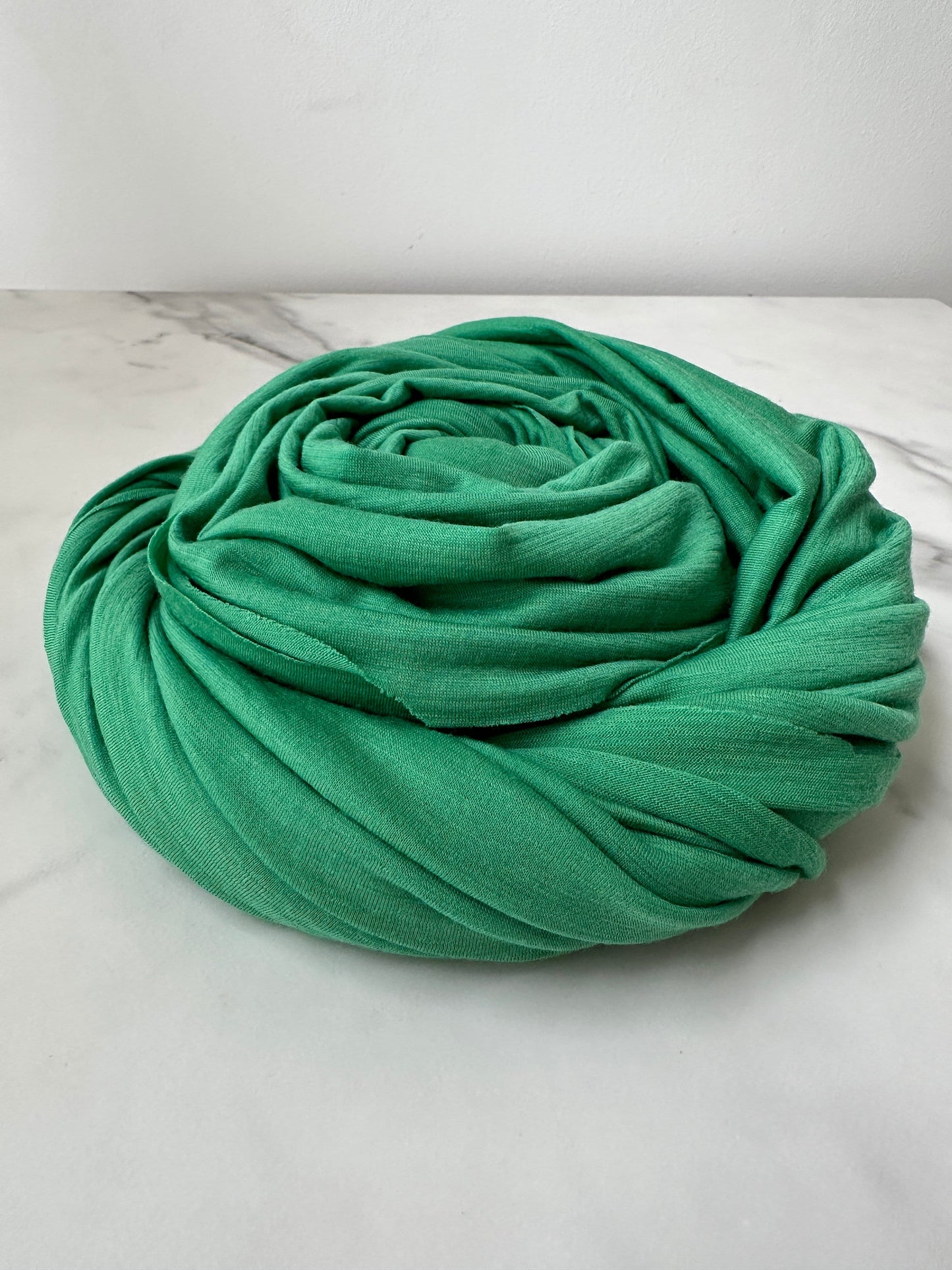 Mulesing free natural merino wool fabric in Turf Green.