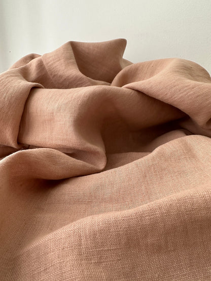 sand linen fabric slub uneven texture