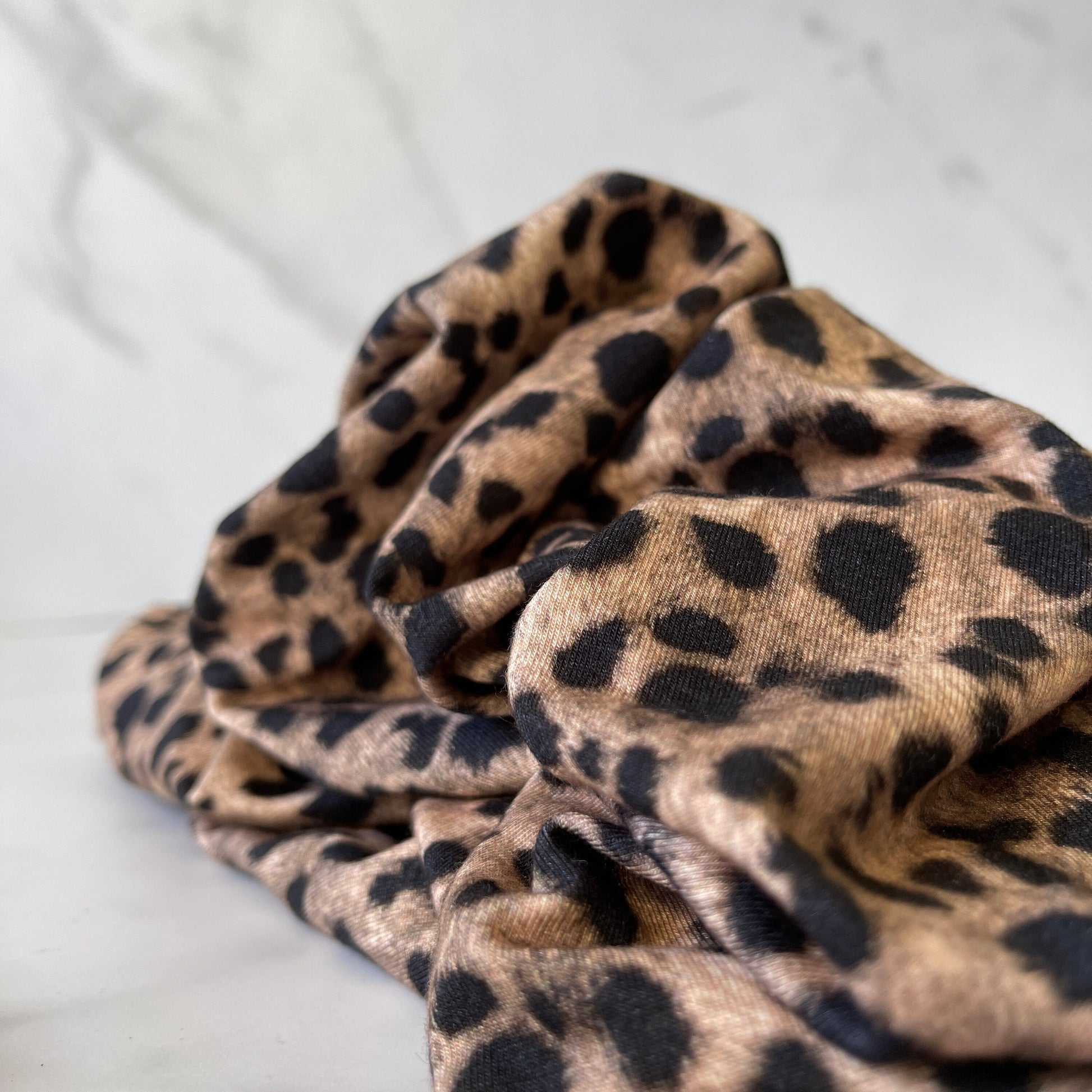 Leopard Animal Print Rayon Spandex 4 Way Stretch Jersey Knit Fabric by The Yard Soft Fabric for Clothes Clothing Legging EZ12