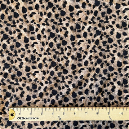 Leopard Animal Print Rayon Spandex 4 Way Stretch Jersey Knit Fabric by The Yard Soft Fabric for Clothes Clothing Legging EZ12