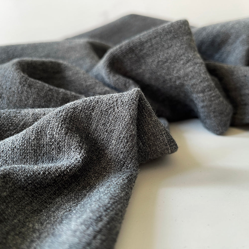 Sturdy 4 way Stretch Merino Wool Ponte Knit Interlock Fabric – Hobby ...