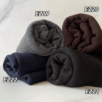 Complete color selection of merino wool point stretch fabric.