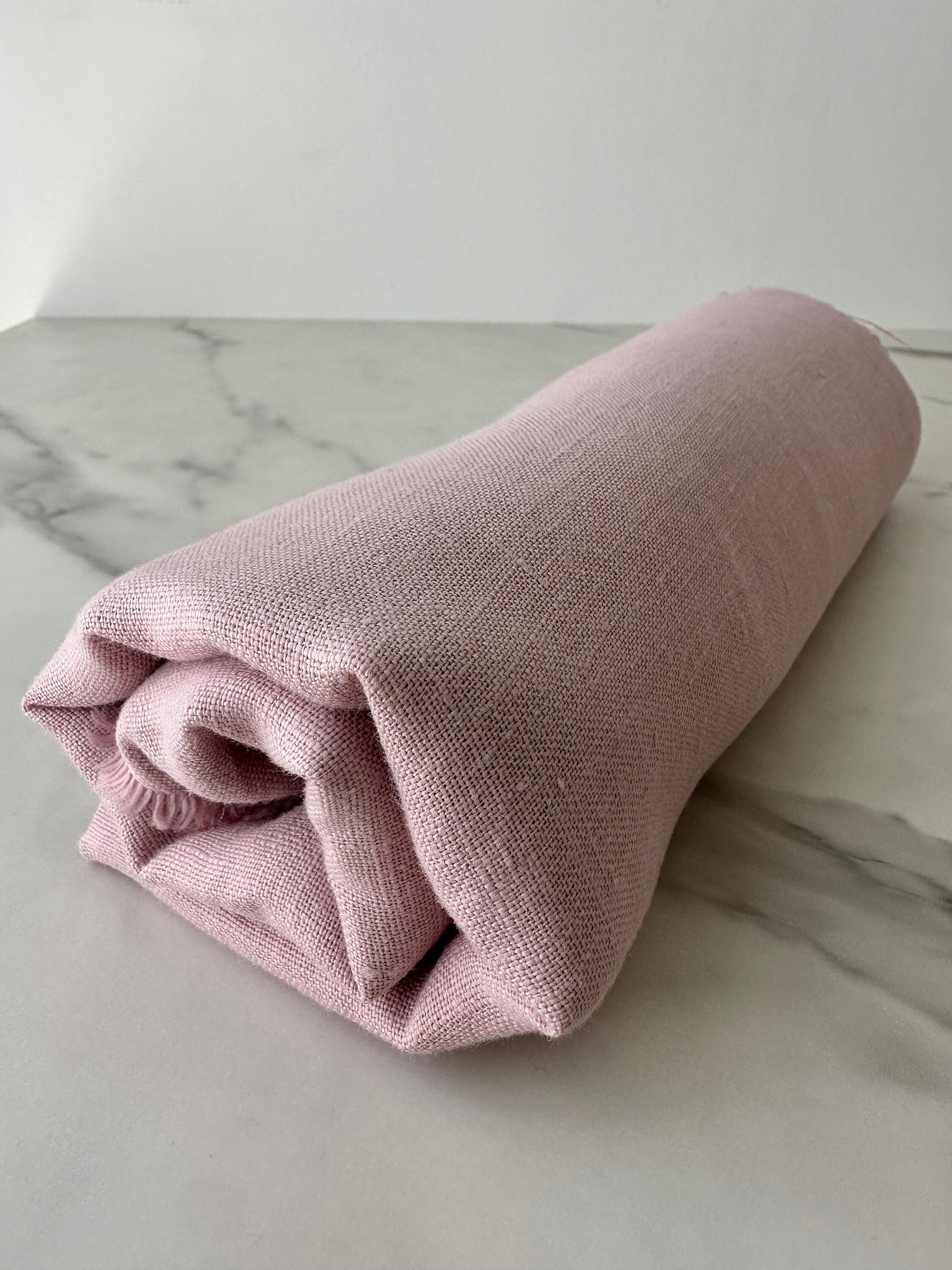 light orchid linen fabric is pink and purple undertone 