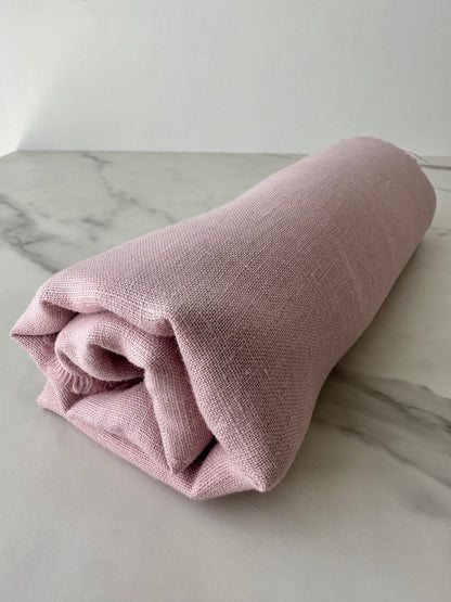 light orchid linen fabric is pink and purple undertone 