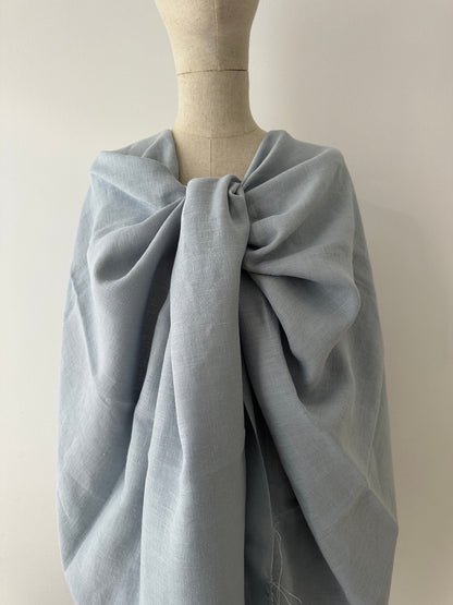 light blue linen fabric for resort dress prohect