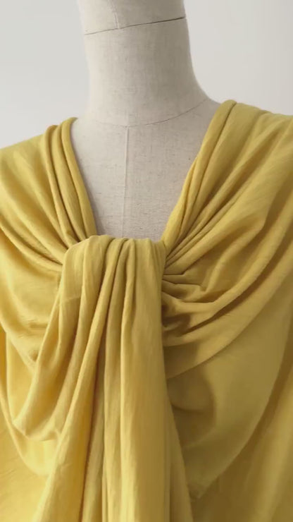 Video of our machine washable merino wool fabric.