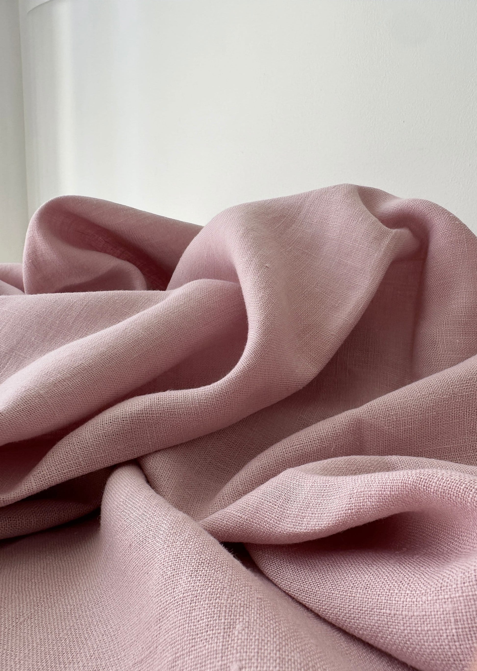 light color linen by the yard for sewing clothes