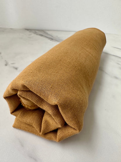toffee linen in daylight to show true color 